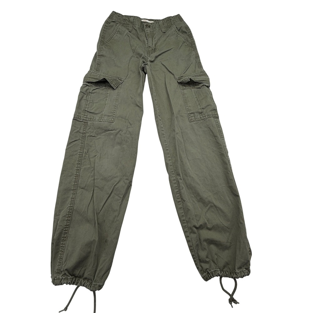 Levi's Cargo Pants Womens 23x30 Utility Drawstring Hem